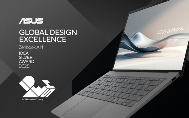 ASUS Zenbook A14 Earns Silver at IDEA 2025, Celebrating ASUS Global Design Excellence  